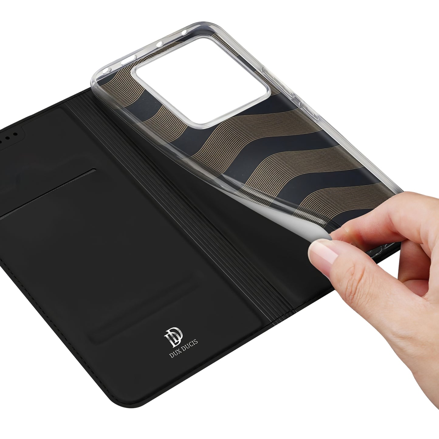 Etui do Xiaomi Poco X6 / Note 13 Pro 5G, DUX DUCIS, Skin Pro, czarny