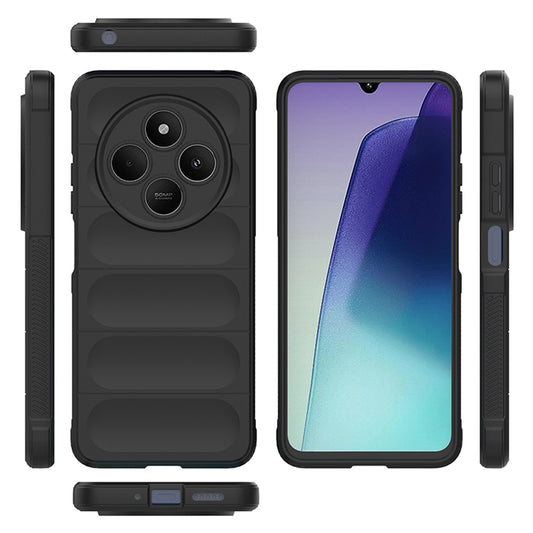 Etui na Xiaomi Poco C75 / Redmi 14C, Techsuit, Magic Shield, Czarna