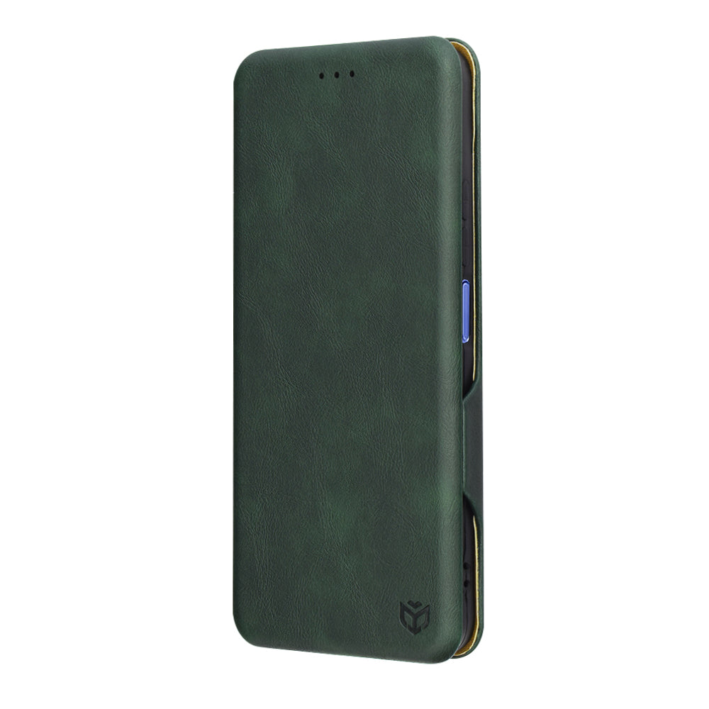 Etui na Xiaomi Poco C75 / Redmi 14C, Techsuit, Safe Wallet Plus, Zielony
