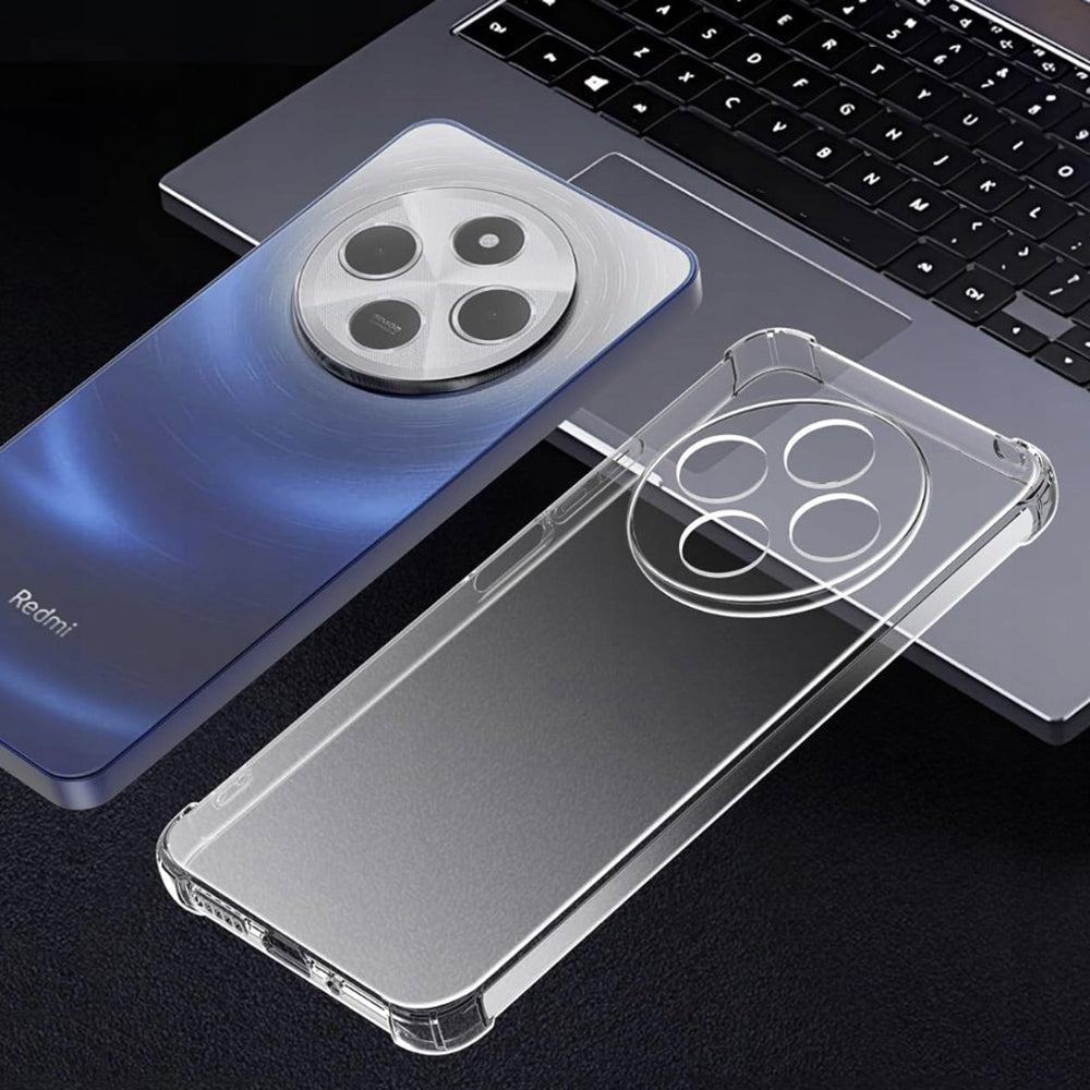 Etui na Xiaomi Poco C75 / Redmi 14C, Techsuit, odporne na wstrząsy, przezroczyste