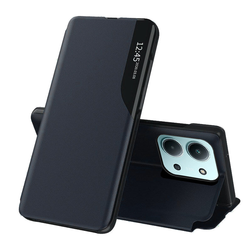 Etui na Xiaomi Poco C85 4G / Redmi 15C 5G / 15C 4G, Techsuit, eFold, Niebieskie