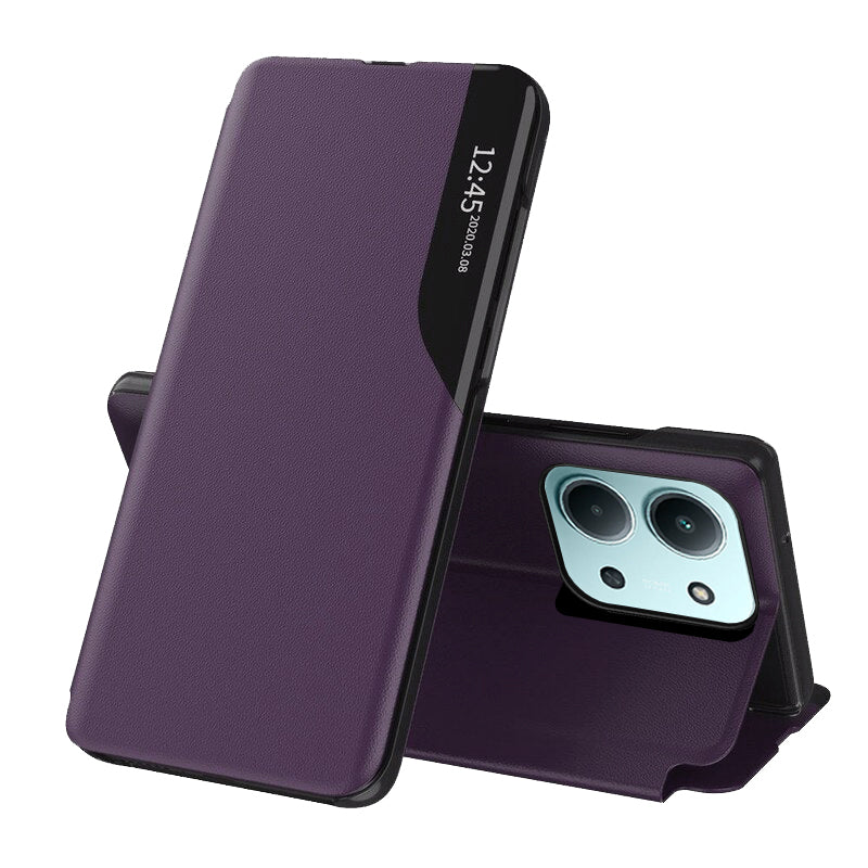 Etui na Xiaomi Poco C85 4G / Redmi 15C 5G / 15C 4G, Techsuit, eFold, Fioletowy