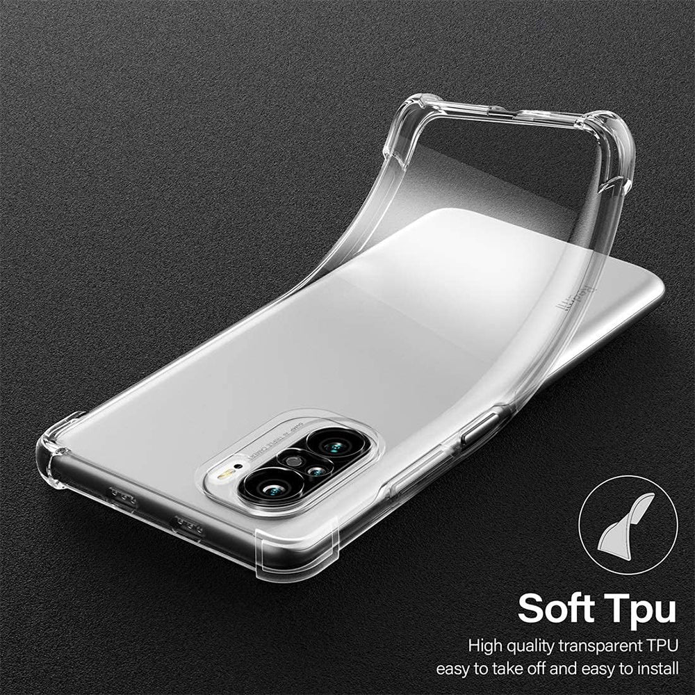 Etui na Xiaomi Poco F3 / Mi 11i, Techsuit, Shockproof Clear, Przezroczyste