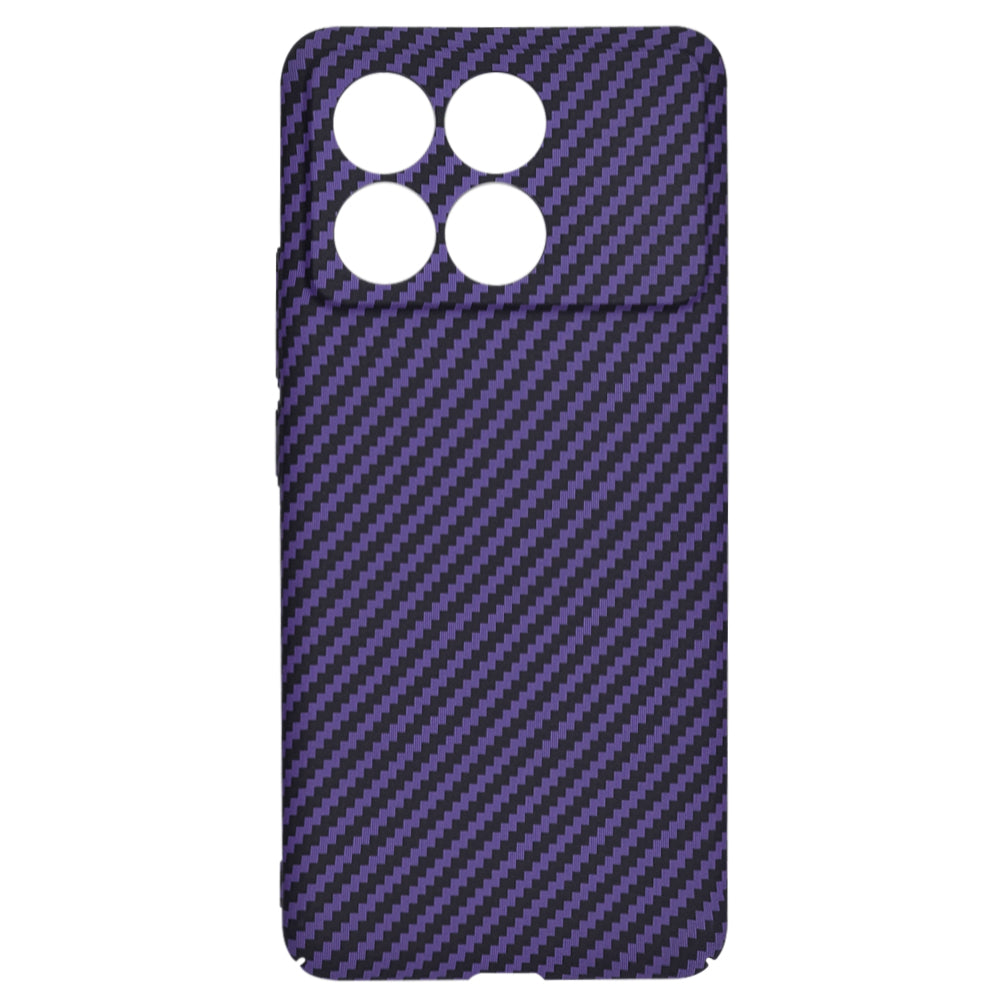 Etui na Xiaomi Poco F6 Pro, Techsuit, Carbonite FiberShell, Fioletowy