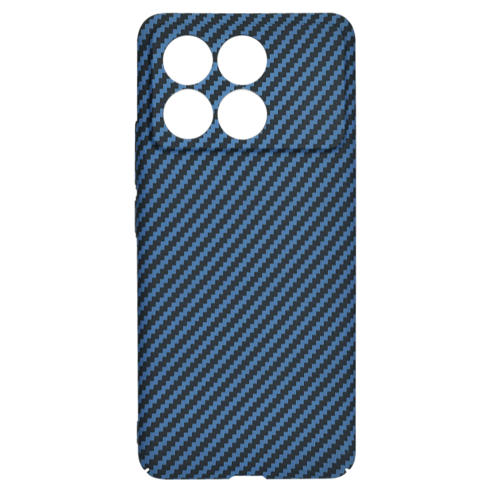Etui na Xiaomi Poco F6 Pro, Techsuit, Carbonite FiberShell, Turkusowy