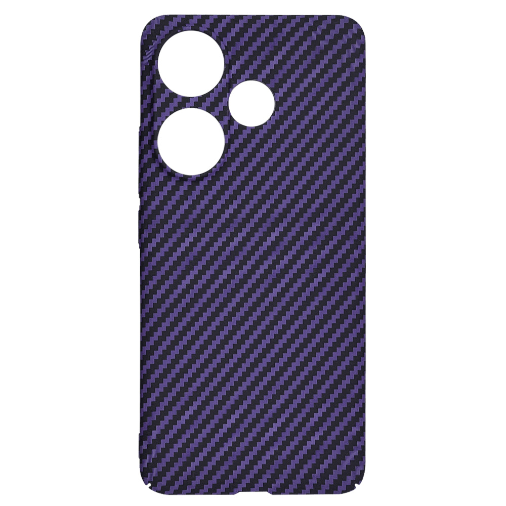 Etui na Xiaomi Poco F6, Techsuit, Carbonite FiberShell, Fioletowy