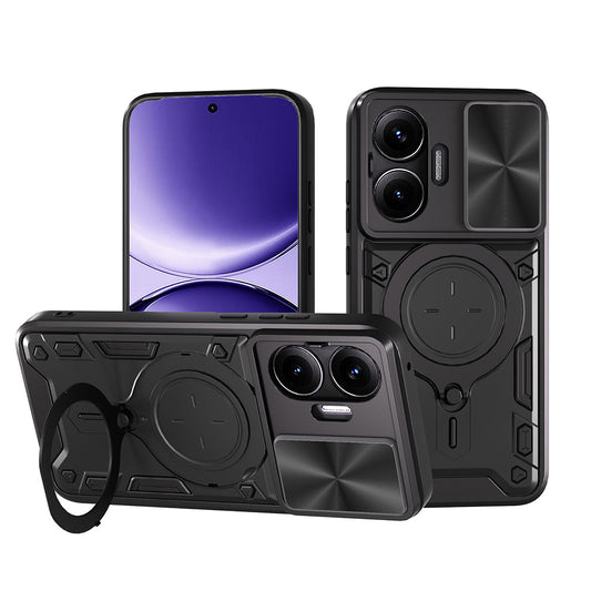 Etui na Xiaomi Poco F7, Techsuit, CamGuard Pro, czarne