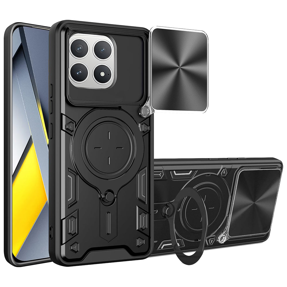Etui na Xiaomi Poco F8 Pro, Techsuit, CamGuard Pro, Czarne