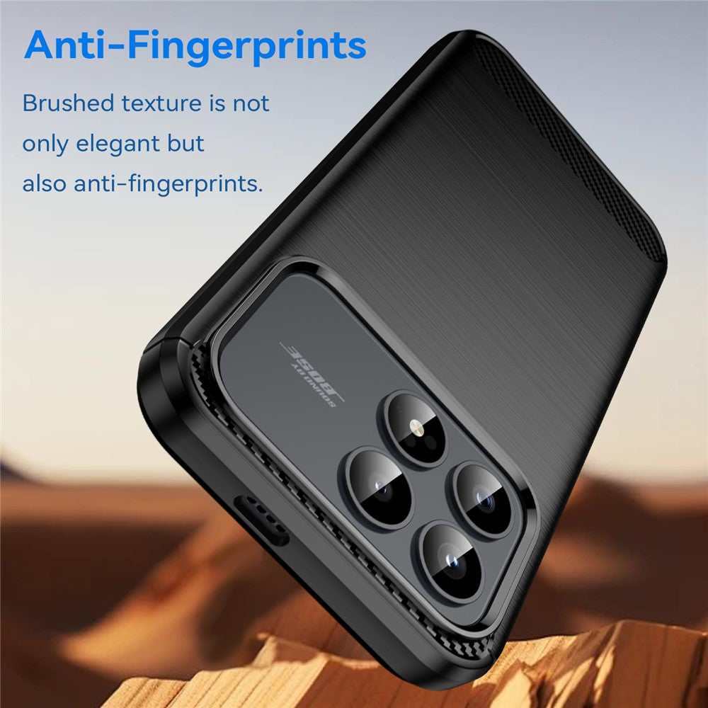Etui na Xiaomi Poco F8 Pro, Techsuit, Carbon, Czarne