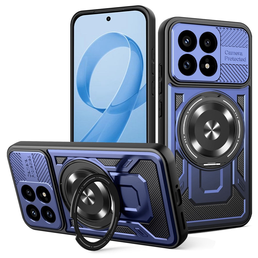 Case for Xiaomi Poco F8 Pro, Techsuit, RuggedCam, Blue