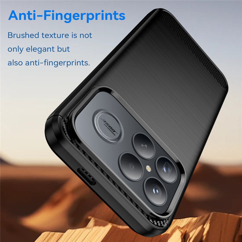 Etui na Xiaomi Poco F8 Ultra, Techsuit, Carbon, Czarne