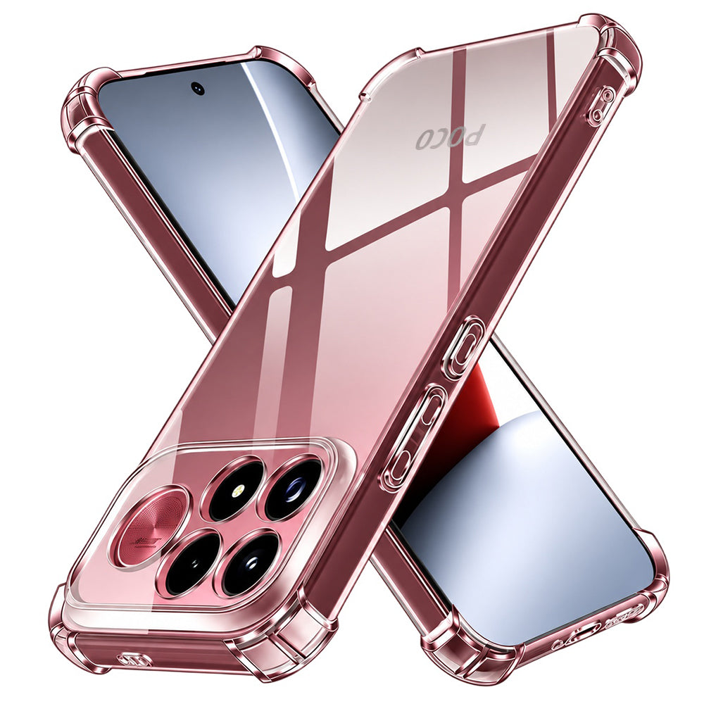 Etui na Xiaomi Poco F9 Ultra, Techsuit, Shockproof Clear, Przezroczyste