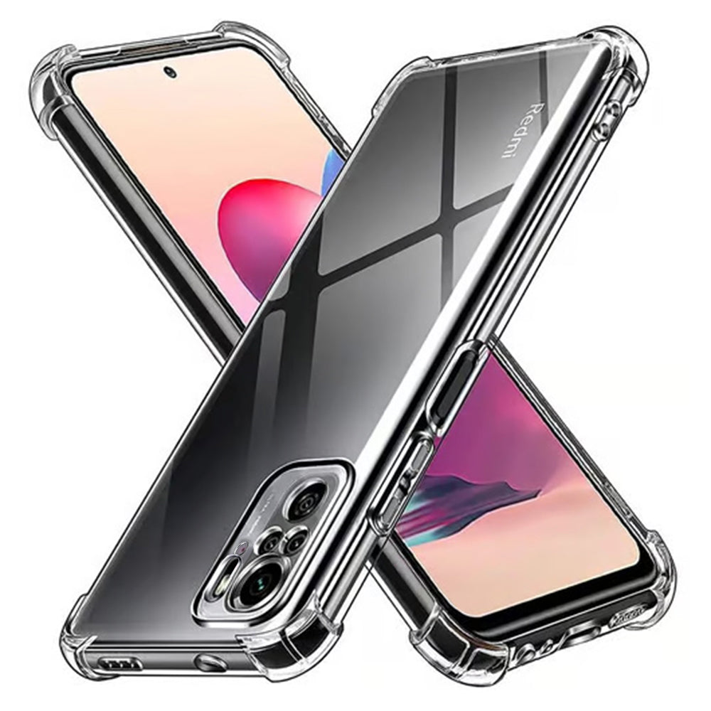 Etui na Xiaomi Poco M5s / Redmi Note 10S / Note 10, Techsuit, odporne na wstrząsy, przezroczyste