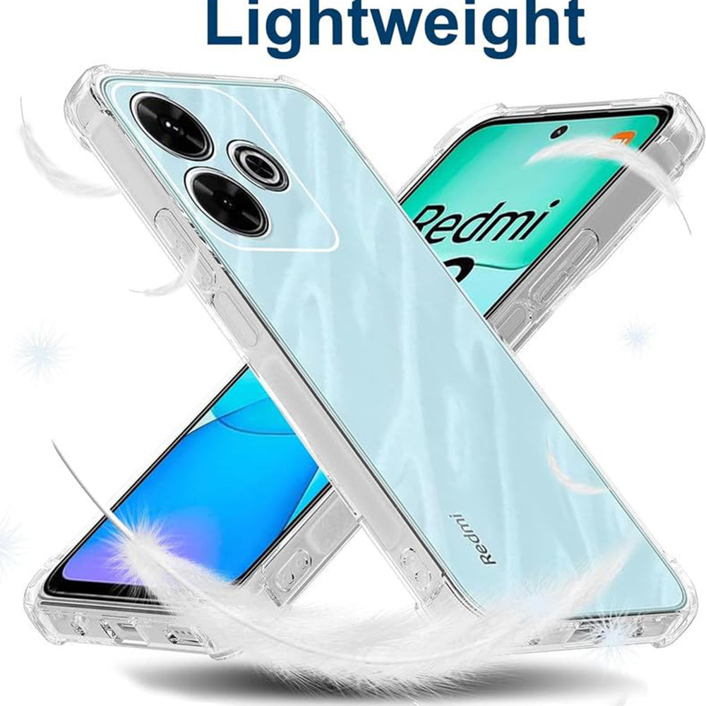 Etui na Xiaomi Poco M6 4G / Redmi 13, Techsuit, odporne na wstrząsy, przezroczyste