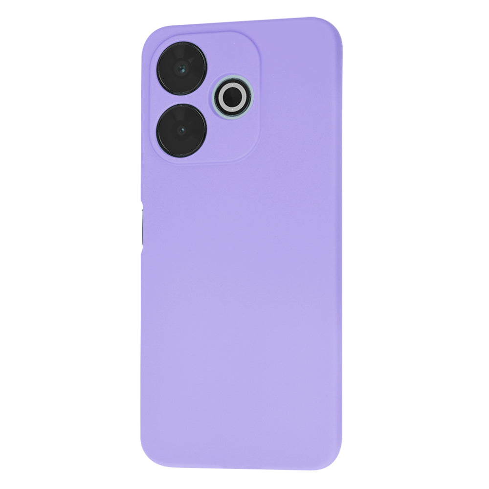 Etui na Xiaomi Poco M6 4G / Redmi 13, Techsuit, SoftFlex, Jasny Fiolet