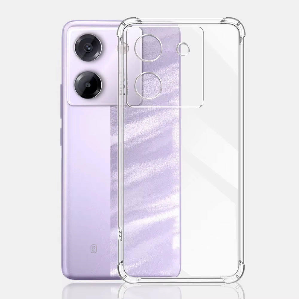 Etui na Xiaomi Poco M7 Pro 5G, Techsuit, Shockproof Clear, Przezroczyste