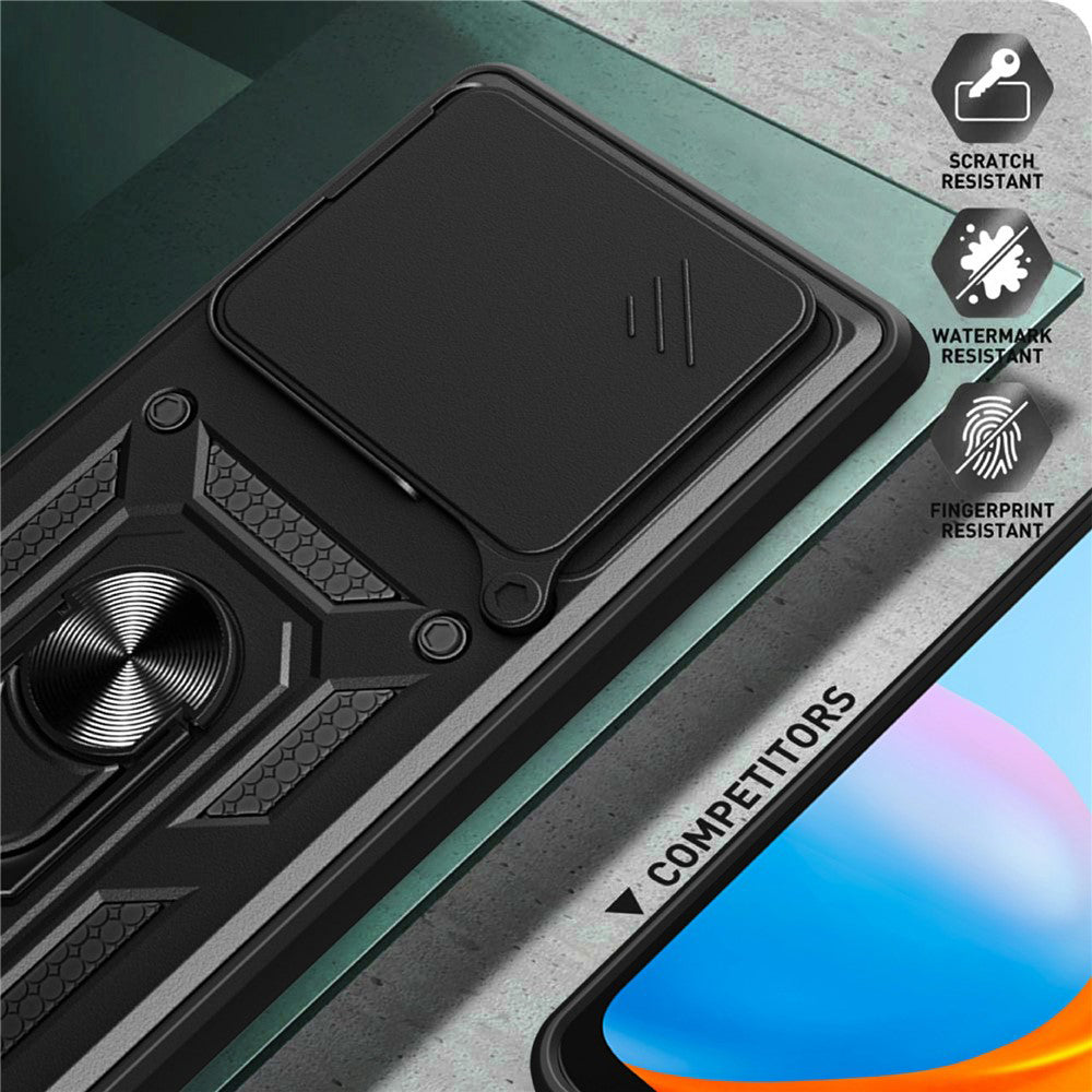Etui na Xiaomi Poco M8 Pro / Redmi Note 15 Pro+ 5G, Techsuit, CamShield, Niebieskie