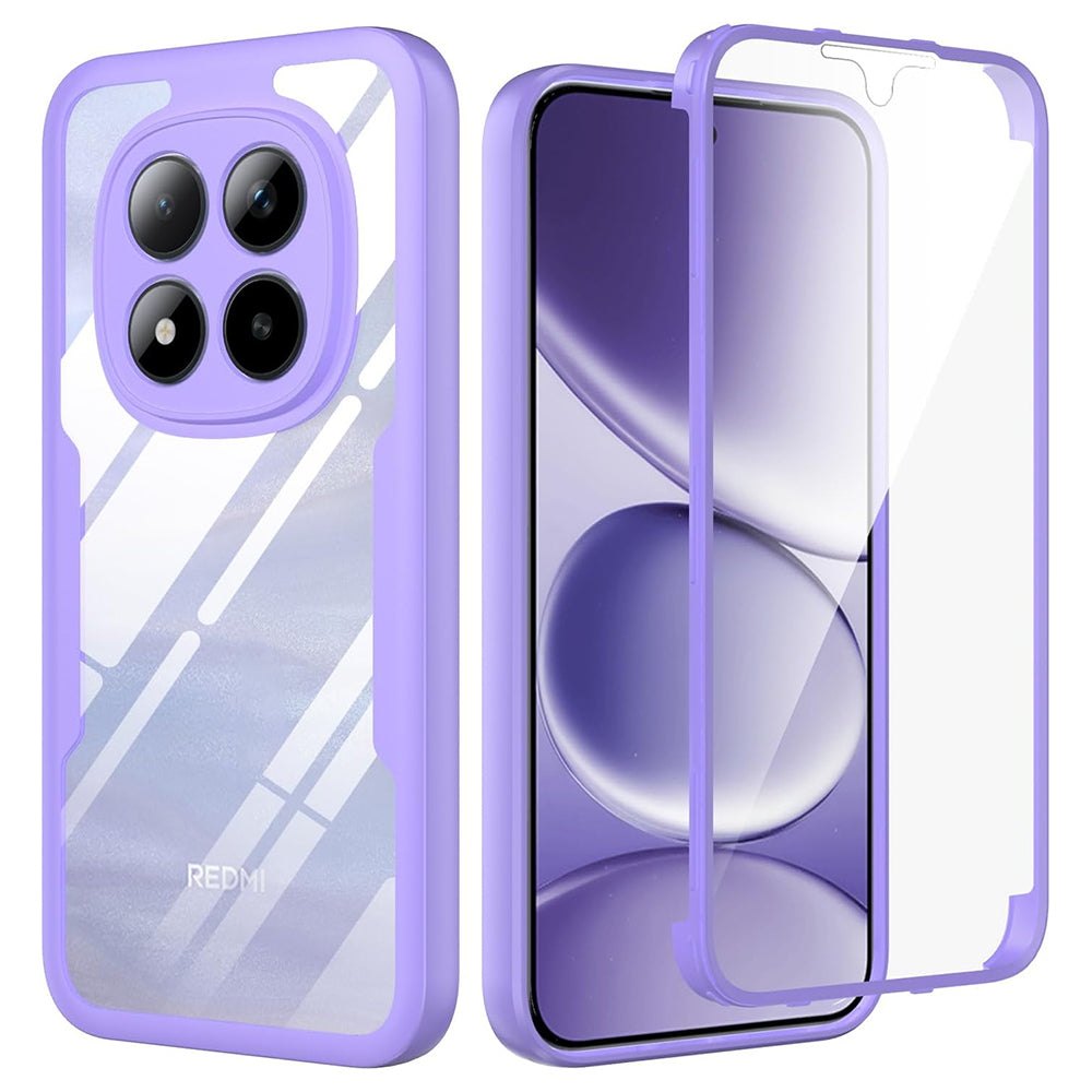 Etui na Xiaomi Poco M8 Pro / Redmi Note 15 Pro+ 5G, Techsuit, ColorVerse 360, Fioletowy