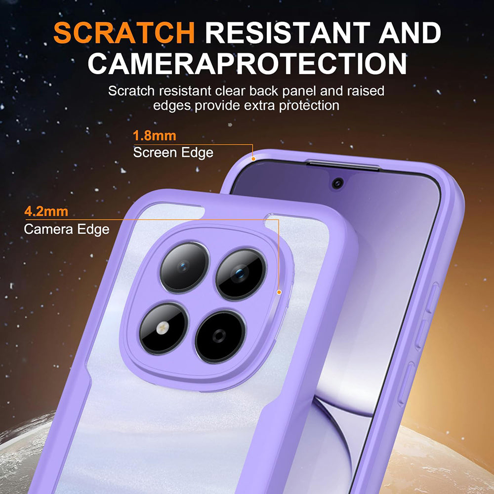 Etui na Xiaomi Poco M8 Pro / Redmi Note 15 Pro+ 5G, Techsuit, ColorVerse 360, Fioletowy