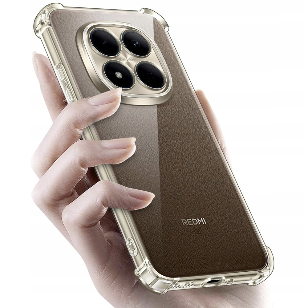 Etui na Xiaomi Poco M8 Pro / Redmi Note 15 Pro+ 5G, Techsuit, Shockproof Clear, Przezroczyste