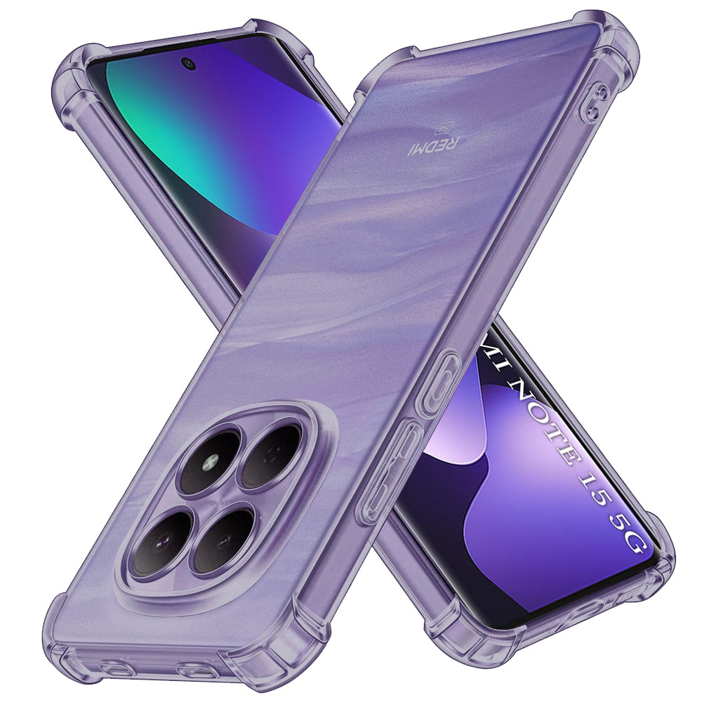 Etui na Xiaomi Poco M8 / Redmi Note 15 5G / Note 15 4G, Techsuit, Shockproof Clear, Dymne