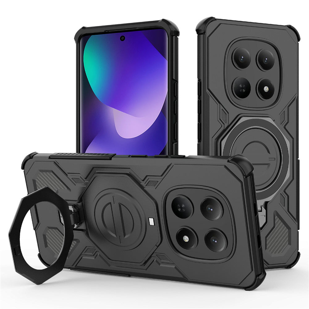 Etui na Xiaomi Poco M8 / Redmi Note 15 5G, Techsuit, Carbon Shield Pro, Czarne