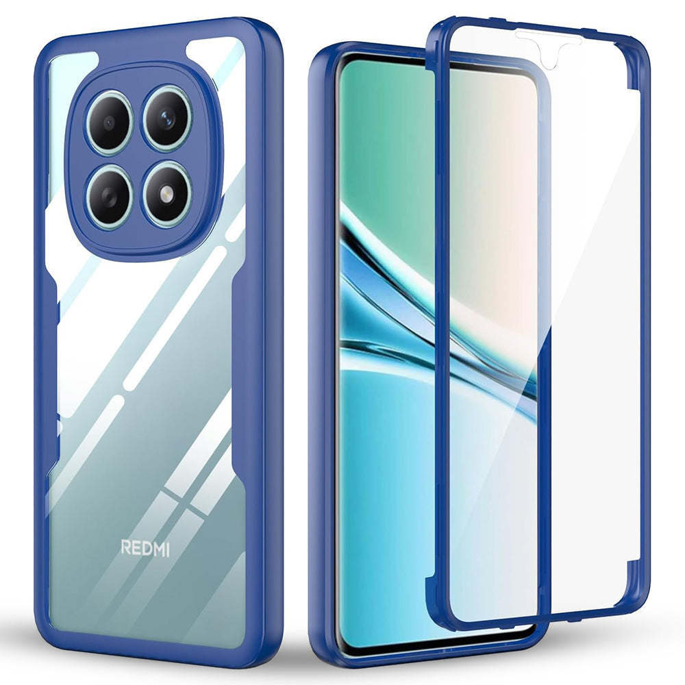 Etui na Xiaomi Poco M8 / Redmi Note 15 5G, Techsuit, ColorVerse 360, Niebieskie.