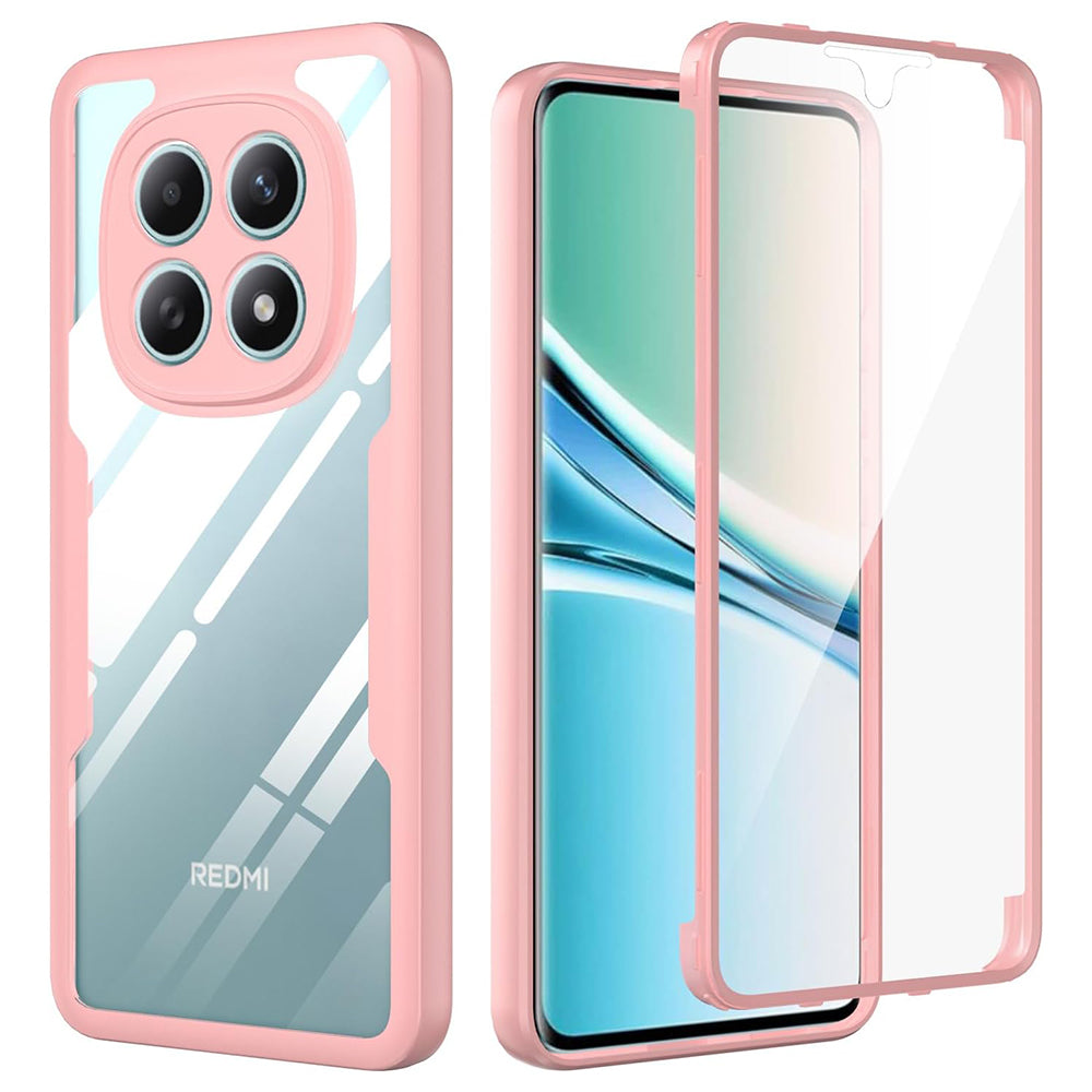 Etui na Xiaomi Poco M8 / Redmi Note 15 5G, Techsuit, ColorVerse 360, Różowy