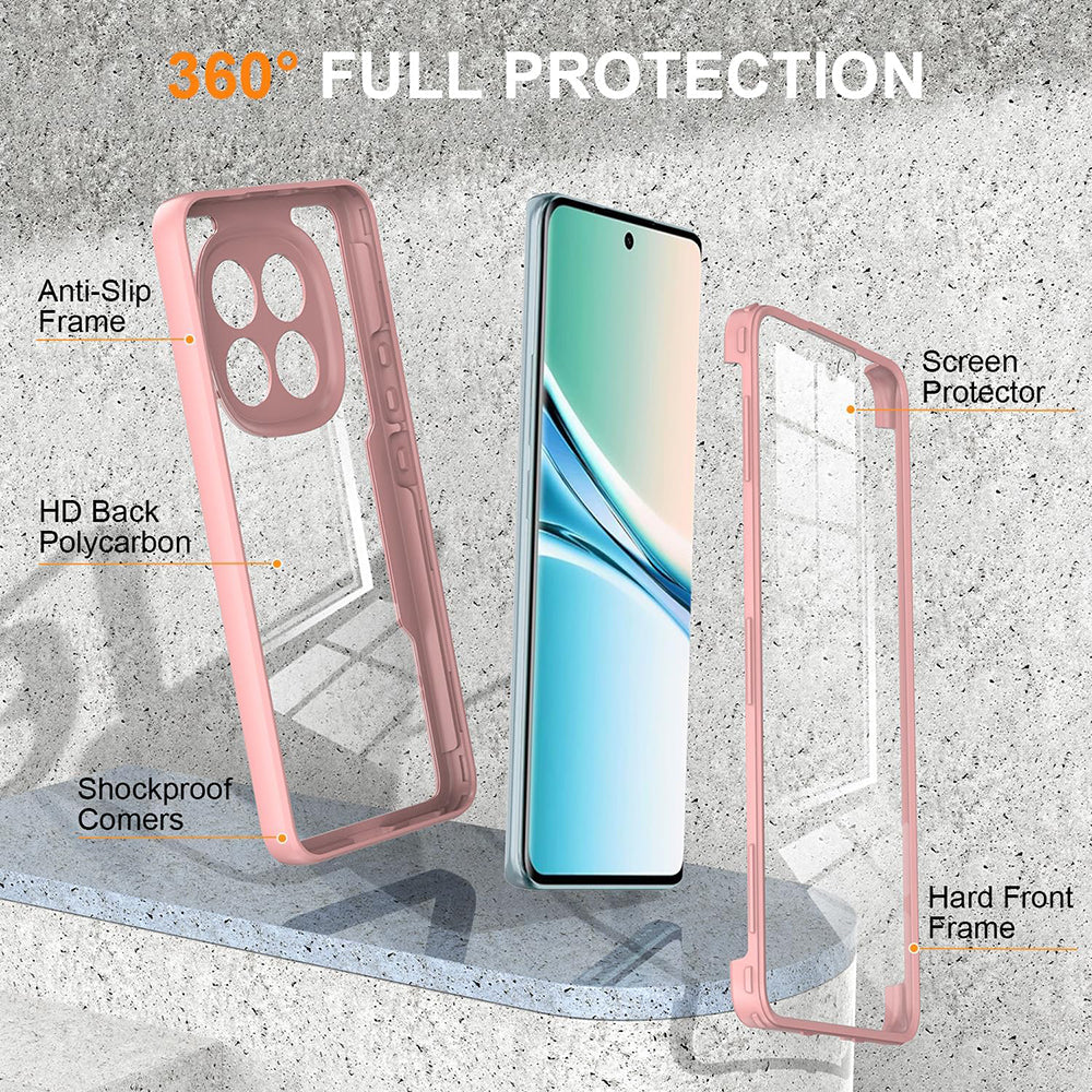 Etui na Xiaomi Poco M8 / Redmi Note 15 5G, Techsuit, ColorVerse 360, Różowy
