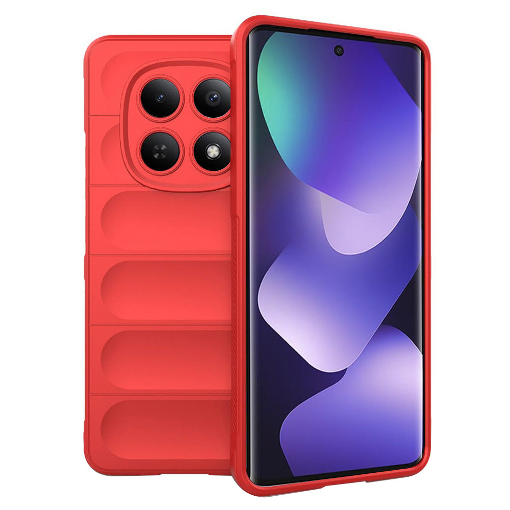 Etui na Xiaomi Poco M8 / Redmi Note 15 5G, Techsuit, Magic Shield, Czerwone