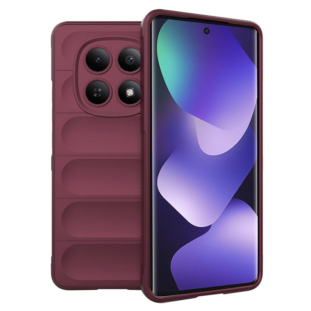 Case for Xiaomi Poco M8 / Redmi Note 15 5G, Techsuit, Magic Shield, Maroon