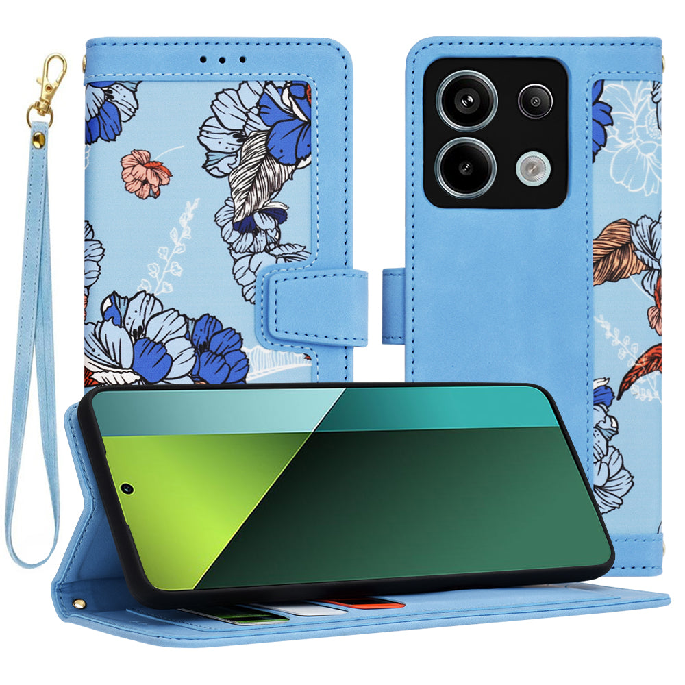 Etui na Xiaomi Poco X6 / Note 13 Pro 5G, Techsuit, FlipCraft, Niebieski