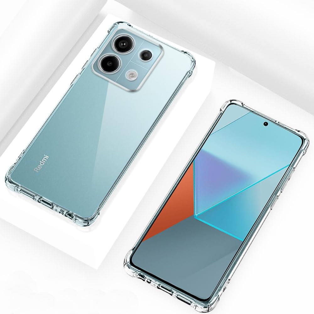Etui na Xiaomi Poco X6 / Note 13 Pro 5G, Techsuit, odporne na wstrząsy, przezroczyste