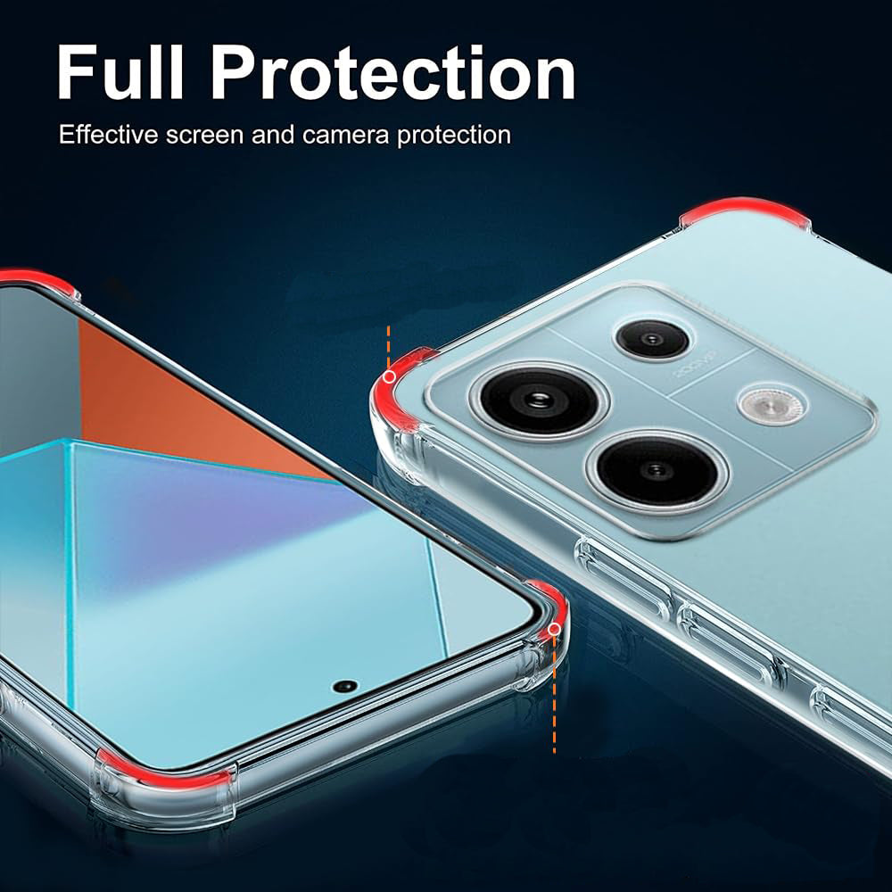 Etui na Xiaomi Poco X6 / Note 13 Pro 5G, Techsuit, odporne na wstrząsy, przezroczyste