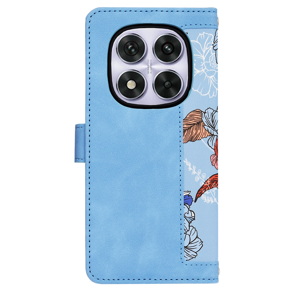 Etui na Xiaomi Poco X7 / Note 14 Pro 5G, Techsuit, FlipCraft, Niebieski