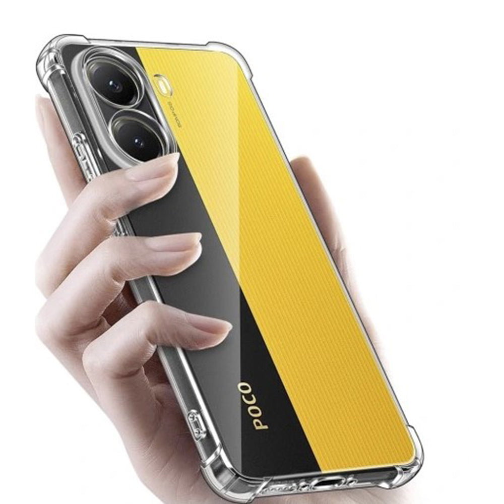 Etui na Xiaomi Poco X7 Pro, Techsuit, Shockproof Clear, Przezroczyste