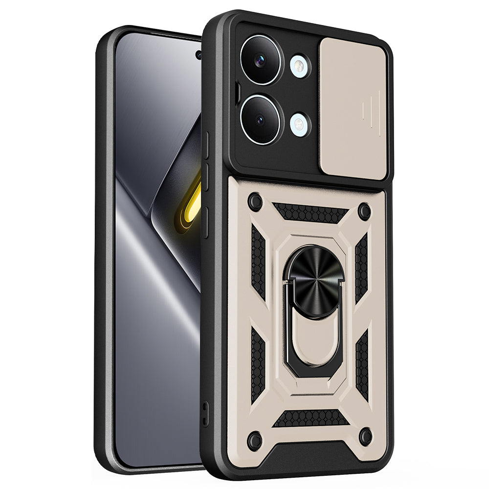 Etui na Xiaomi Poco X8 Pro Max, Techsuit, CamShield, Złote