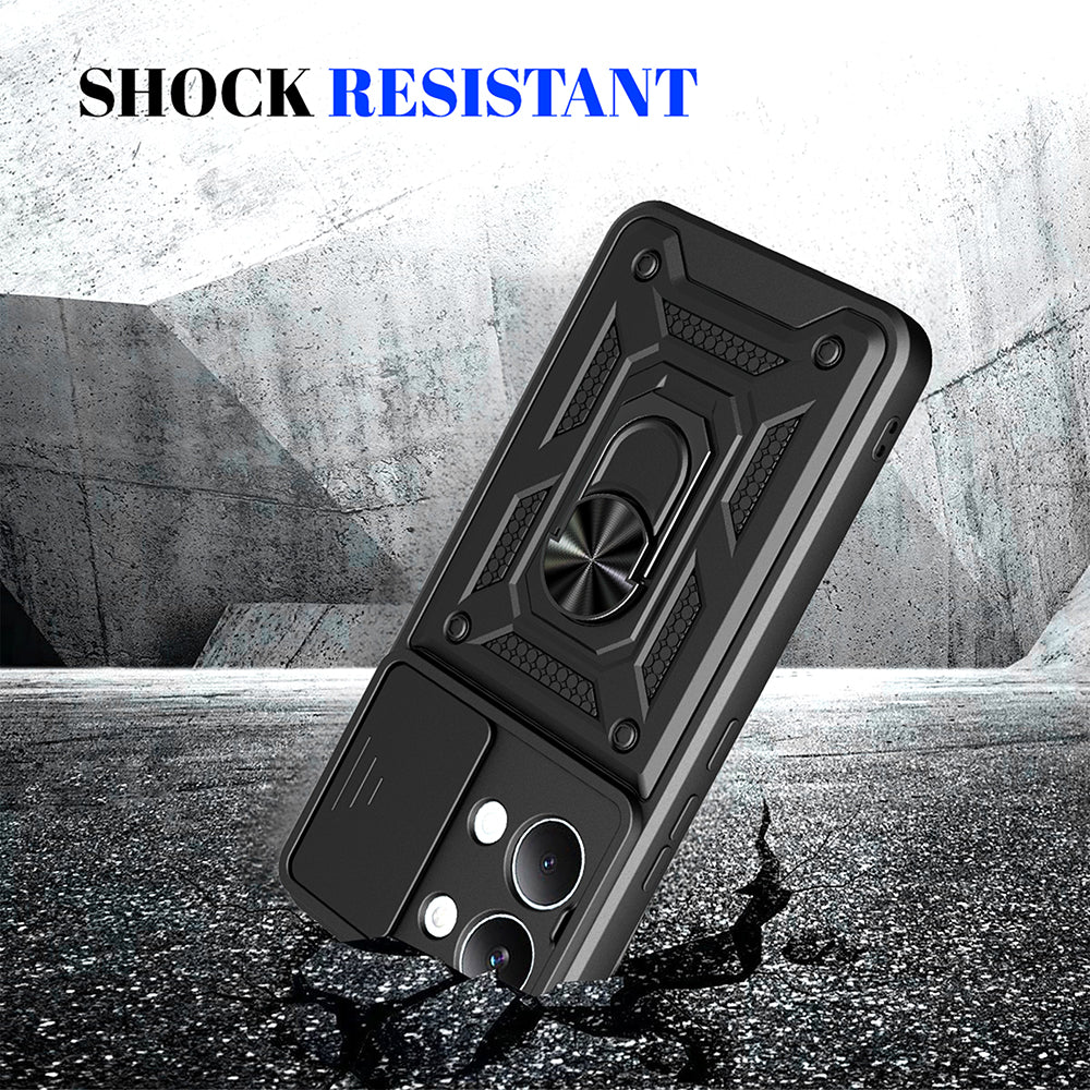 Etui na Xiaomi Poco X8 Pro Max, Techsuit, CamShield, Złote