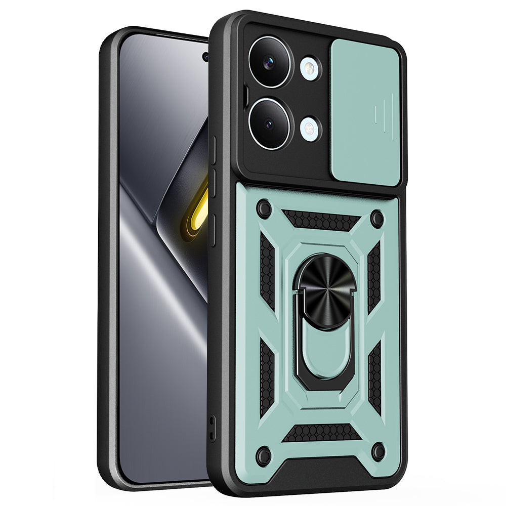Etui na Xiaomi Poco X8 Pro Max, Techsuit, CamShield, Zielony