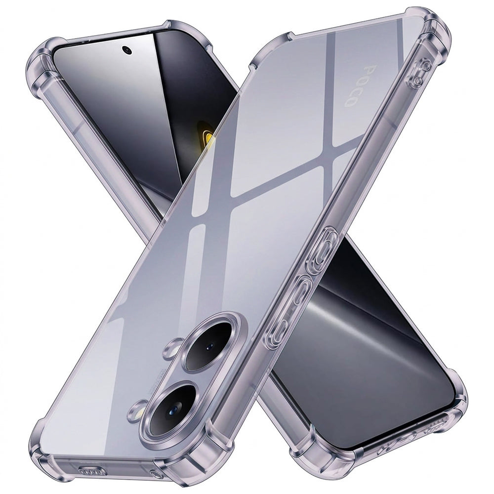 Etui na Xiaomi Poco X8 Pro Max, Techsuit, Shockproof Clear, Dymne