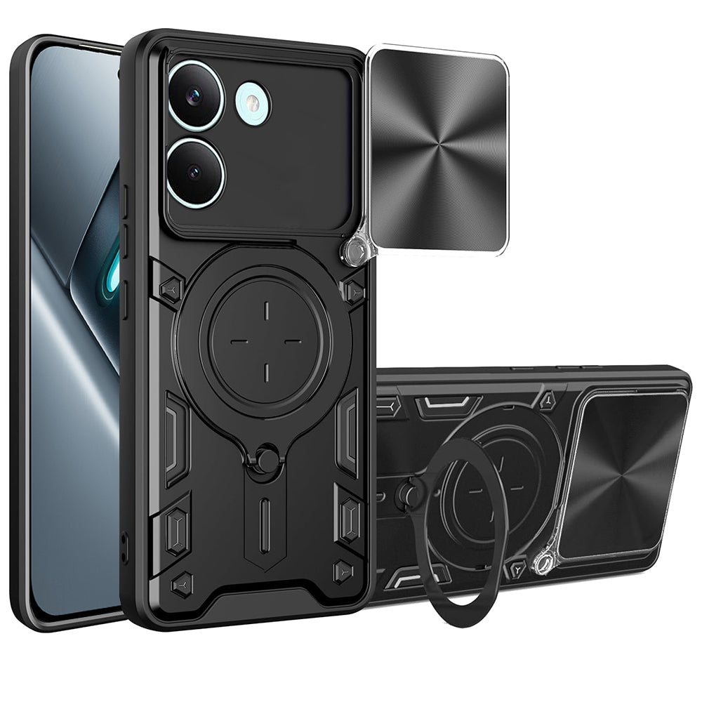 Etui na Xiaomi Poco X8 Pro, Techsuit, CamGuard Pro, Czarne