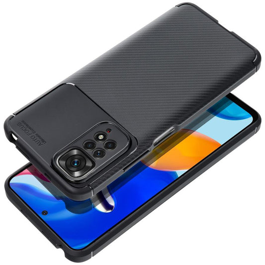 Case for Xiaomi Poco C65 / Redmi 13C, OEM, Carbon Premium, Black