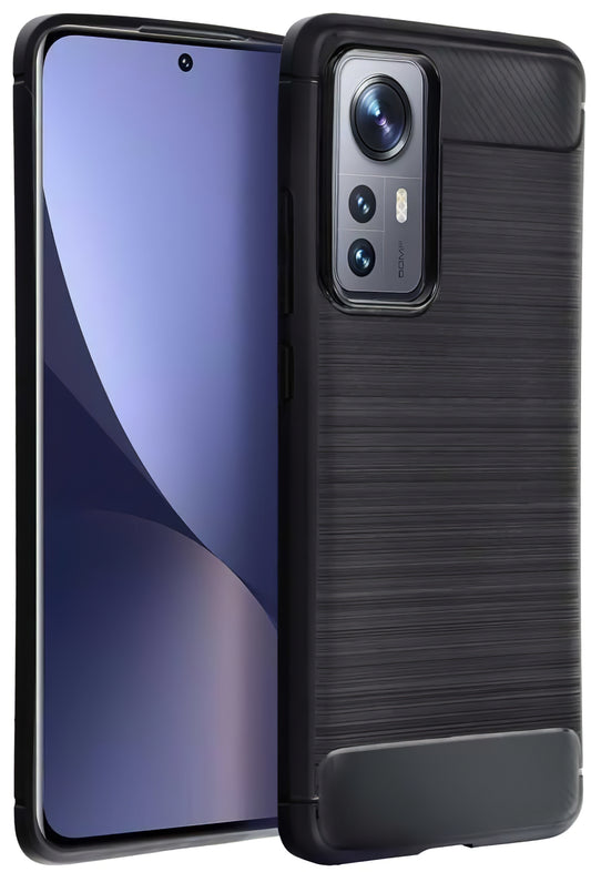 Etui do Xiaomi Redmi 10 2022/10, OEM, karbon, czarny