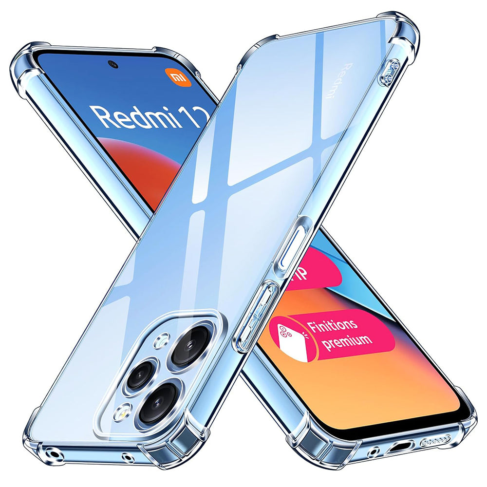 Etui na Xiaomi Redmi 12 5G / 12, Techsuit, Shockproof Clear, Przezroczyste