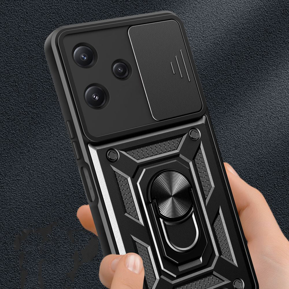 Etui do Xiaomi Redmi 12 5G, Techsuit, CamShield, Czarna