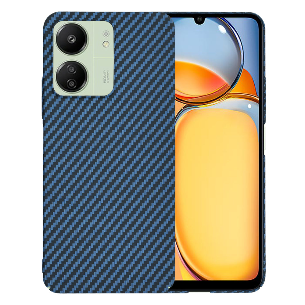 Etui na Xiaomi Redmi 13C 5G / 13C / Poco C65, Techsuit, Carbonite FiberShell, Turkusowy