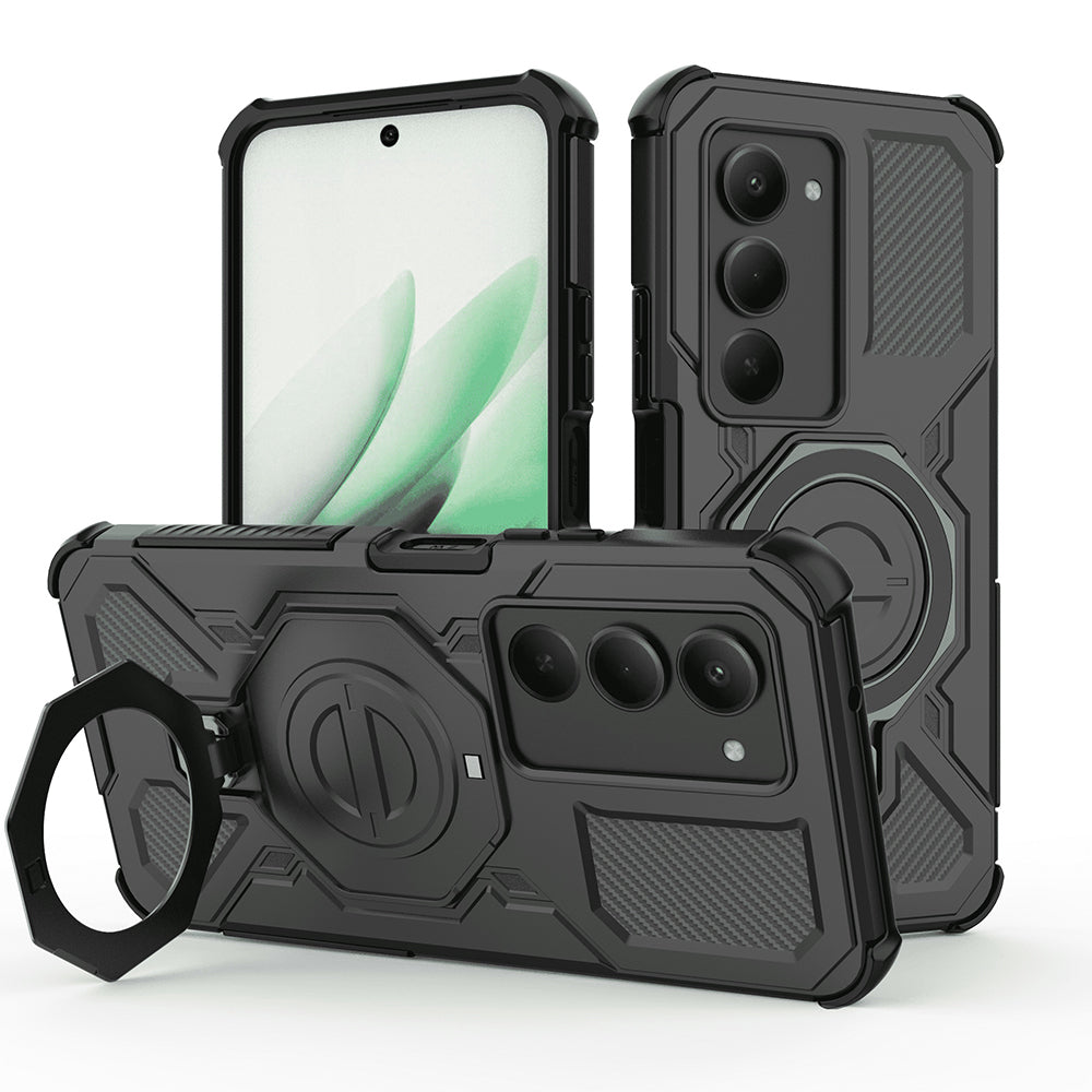 Etui na Xiaomi Redmi 15 5G / 15 4G, Techsuit, Carbon Shield Pro, Czarne