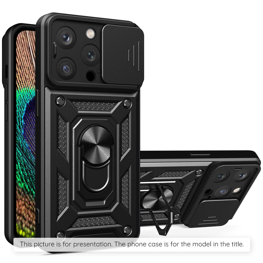 Etui na Xiaomi Redmi 15C 5G / 15C 4G, Techsuit, CamShield, czarne