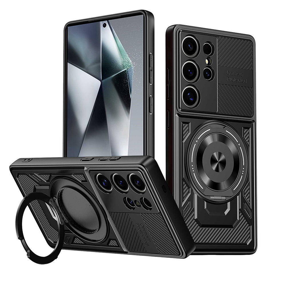 Case for Xiaomi Redmi 15C 5G / 15C 4G, Techsuit, RuggedCam, Black
