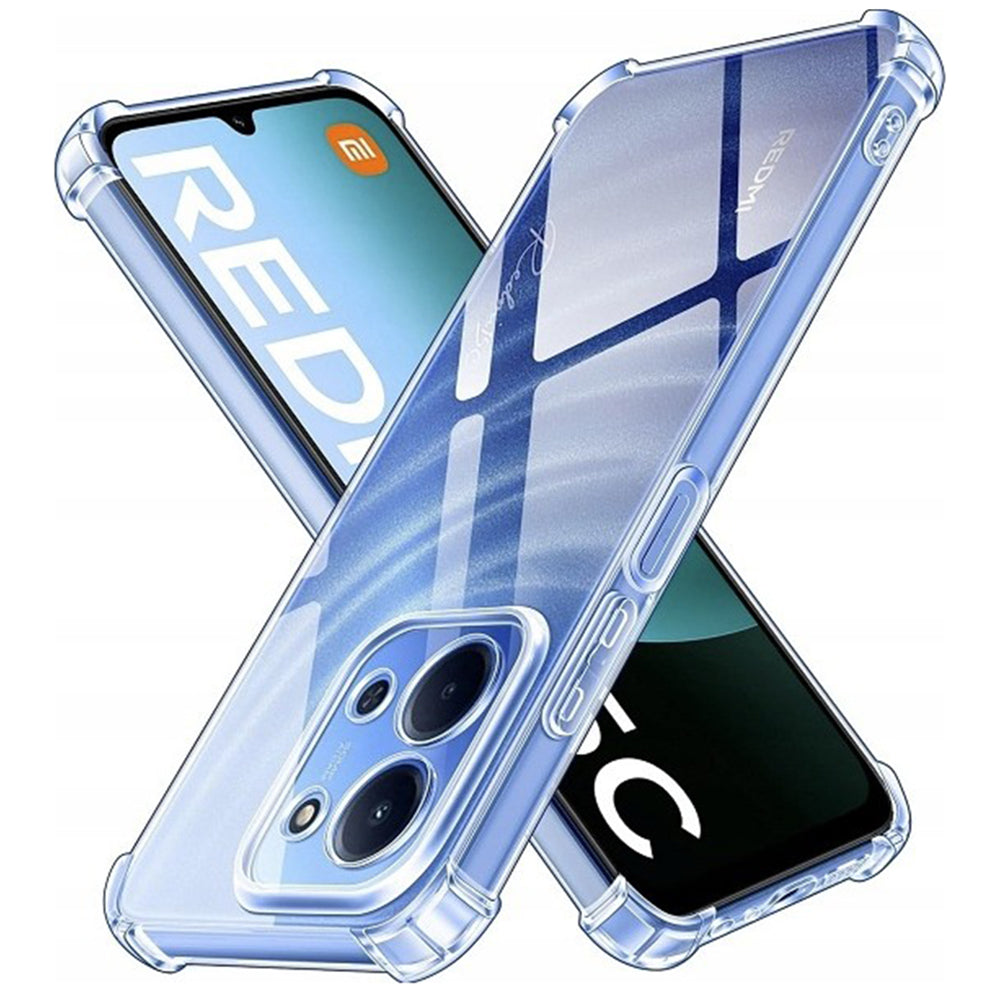 Etui na Xiaomi Redmi 15C 5G / 15C 4G, Techsuit, odporne na wstrząsy, przezroczyste